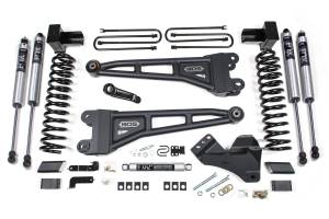 5 Inch Lift Kit w/ Radius Arm Ford F250/F350 Super Duty 23-24 4WD Gas 5 Inch Block With 2 Leaf Main Fox 2.0 Performance