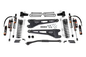 2.5 Inch Lift Kit w/ Radius Arm Ford F250/F350 Super Duty 17-19 4WD Diesel Fox 2.5 Performance Elite Shocks