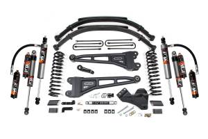 5 Inch Lift Kit w/ Radius Arm Ford F250/F350 Super Duty 23-24 4WD Diesel Leaf Springs Fox 2.5 Performance Elite