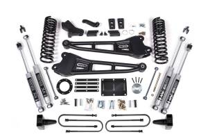 5.5 Inch Lift Kit w/ Radius Arm Ram 3500 13-18 4WD Gas NX2 Nitro Shocks