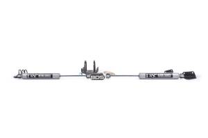 Dual Steering Stabilizer Kit w/ NX2 Shocks Dodge Ram 2500/3500 09-13 4WD T-Style Steering