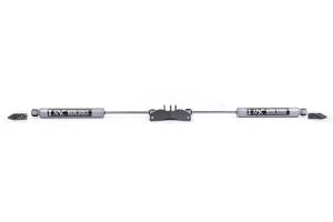 Dual Steering Stabilizer Kit w/ NX2 Shocks Dodge Ram 1500 Mega Cab 06-08 4WD Y-Style Steering