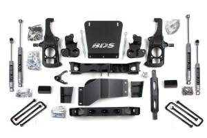 6.5 Inch Lift Kit Silverado/Sierra 2500HD/3500 11-19 2/4WD 3 Inch Block with Overload NX2 Nitro