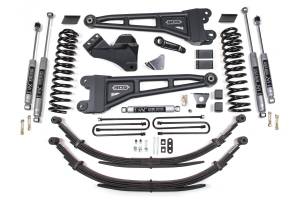 6 Inch Lift Kit w/ Radius Arm Ford F250/F350 Super Duty 08-10 4WD Diesel Leaf Spring NX2 Nitro