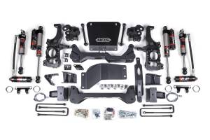 6.5 Inch Lift Kit FOX Performance Elite Silverado/Sierra 2500HD/3500HD 20-24 4WD 6 Inch Block Kit Without Overload