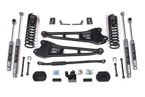 3 Inch Lift Kit Ram 2500 w/ Rear Air Ride 19-24 4WD Diesel NX2 Nitro Shocks