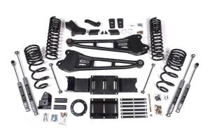 4 Inch Lift Kit w/ Radius Arm Ram 2500 19-24 4WD Gas Fox 2.0 Performance