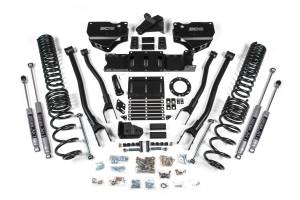 5.5 Inch Lift Kit w/ 4-Link Ram 2500 19-24 4WD Gas NX2 Nitro Shocks