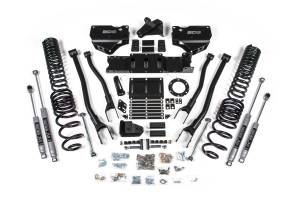 4 Inch Lift Kit w/ 4-Link Ram 2500 19-24 4WD Gas NX2 Nitro Shocks