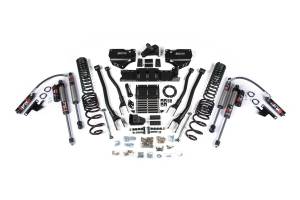 4 Inch Lift Kit w/ 4-Link Ram 2500 19-24 4WD Gas Fox 2.5 Performance Elite Shocks