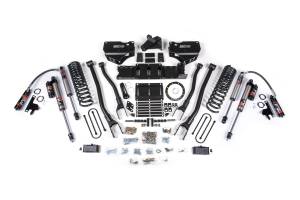 4 Inch Lift Kit w/ 4-Link Ram 3500 19-23 4WD Diesel 6 Bolt Fox 2.0 Performance Shocks