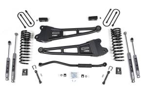 3 Inch Lift Kit w/ Radius Arm Ram 3500 19-24 4WD Diesel No Factory Rear Overload Leaf NX2 Nitro Shocks