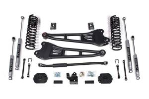 3 Inch Lift Kit w/ Radius Arm Ram 2500 19-24 4WD Diesel Fox 2.5 Performance Elite Shocks