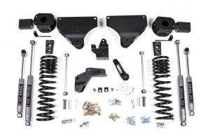 4 Inch Lift Kit Ram 2500 w/ Rear Air Ride 14-18 4WD Gas NX2 Nitro Shocks