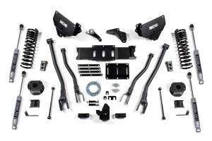 5.5 Inch Lift Kit Ram 2500 w/ Rear Air Ride 14-18 4WD Gas NX2 Nitro Shocks