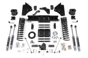 5.5 Inch Lift Kit w/ 4-Link Ram 2500 w/ Rear Air Ride 14-18 4WD Gas NX2 Nitro Shocks