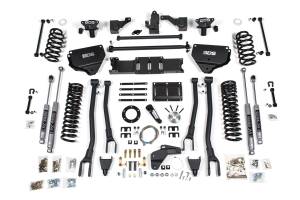 8 Inch Lift Kit w/ 4-Link Ram 2500 14-18 4WD Diesel NX2 Nitro Shocks