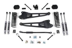 3 Inch Lift Kit w/ Radius Arm Ram 2500 14-18 4WD Diesel NX2 Nitro Shocks