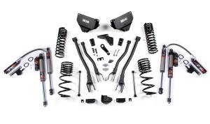 4 Inch Lift Kit w/ 4-Link Ram 2500 14-18 4WD Gas Fox 2.5 Performance Elite Shocks