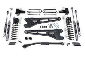 2.5 Inch Lift Kit w/ Radius Arm Ford F250/F350 Super Duty 17-19 4WD Diesel NX2 Nitro Shocks