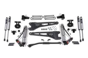 2.5 Inch Lift Kit w/ Radius Arm FOX 2.5 Performance Elite Coil-Over Conversion Ford F250/F350 Super Duty 17-19 4WD Diesel