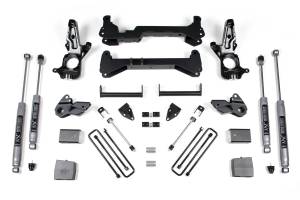 7 Inch Lift Kit Silverado/Sierra 2500HD 01-10 2WD Carrier Below Crossmember W/NX2 Nitro Shocks