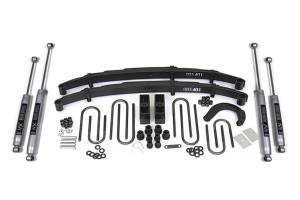 4 Inch Lift Kit Chevy/GMC 3/4 Ton Truck/Suburban 88-91 4WDLeaf Springs NX2 Nitro Shocks