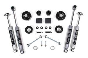 2 Inch Lift Kit Coil Spacer Jeep Wrangler JK 12-18 2-Door NX2 Nitro Shocks