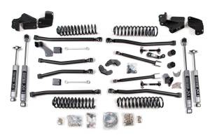 5.5 Inch Lift Kit Long Arm Jeep Wrangler JK 07-18 2-Door Fixed Sway Bar Links Fox 2.0 Performance Shocks