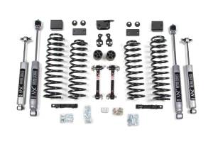 3 Inch Lift Kit Jeep Wrangler JK 07-11 4-Door Fixed Link Sway Bar Fox 2.0 Performance Shocks