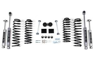 2 Inch Lift Kit Coil Spring Jeep Wrangler JK 07-11 4-Door NX2 Nitro Shocks