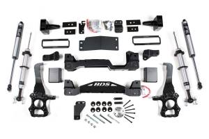 6 Inch Lift Kit FOX 2.0 Internal Floating Piston Strut Ford F150 15-20 4WD 4 Inch Block Kit W/ fox 2.0 Performance Shocks