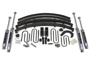 6 Inch Lift Kit Chevy/GMC 1/2 Ton Truck/SUV 73-76 4WD Leaf Springs NX2 Nitro Shocks