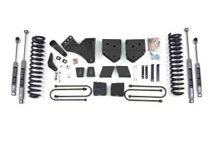 6 Inch Lift Kit Ford F250/F350 Super Duty 08-10 4WD Gas Block With Factory Overload NX2 Nitro