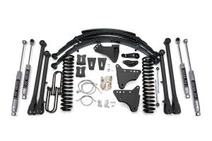 8 Inch Lift Kit w/ 4-Link Ford F250/F350 Super Duty 05-07 4WD Diesel NX2 Nitro