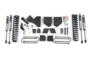 6 Inch Lift Kit Ford F250/F350 Super Duty 05-07 4WD Diesel 5 Inch Block With Overload Fox 2.0 Performance