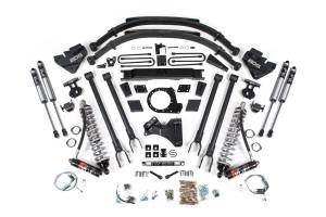 9 inch Inch Lift Kit w/ 4-Link FOX 2.5 Performance Elite Coil-Over Conversion Ford F250/F350 Super Duty 20-22 4WD Diesel