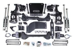 6.5 Inch Lift Kit Silverado/Sierra 2500HD/3500HD 20-24 4WD 5 Inch Block With Overload NX2 Nitro