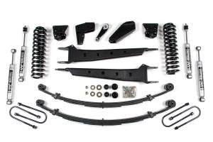 4 Inch Lift Kit w/ Radius Arm Ford F100/F150 80-96 4WD 2 Inch Leaf Springs NX2 Nitro