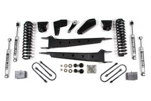 6 Inch Lift Kit w/ Radius Arm Ford F100/F150 80-96 4WD 4 Inch Block with Add A Leaf NX2 Nitro