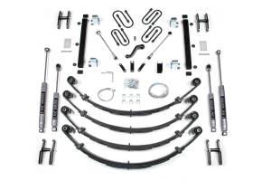 4.5 Inch Lift Kit Jeep Wrangler YJ 87-95 Heavy Duty Leaf Spring NX2 Nitro