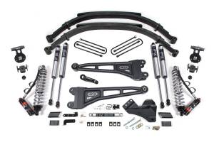 5 Inch Lift Kit w/ Radius Arm FOX 2.5 Coil-Over Conversion Performance Elite Ford F250/F350 Super Duty 23-24 4WD Diesel Leaf Springs 2.0 Performance