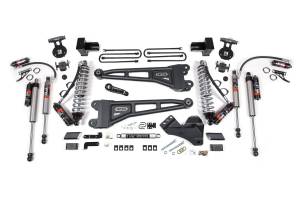 4 Inch Lift Kit w/ Radius Arm FOX 2.5 Performance Elite Coil-Over Conversion Ford F250/F350 Super Duty 17-19 4WD Diesel 5 Inch Block 2 Leaf Main FOX 2.5 Performance Elite