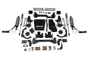 6.5 Inch Lift Kit FOX 2.5 Coil-Over Conversion Silverado/Sierra 2500HD/3500HD 01-10 Diesel Block Kit Fox 2.5 Performance Shocks