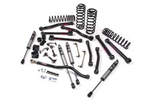 2018-2023 Jeep Wrangler JL 2 Door 3 Inch J-Krawl System Rubber Fox 2.0 Performance Series Shocks PS Front/Rear HD Rate Coils JSPEC