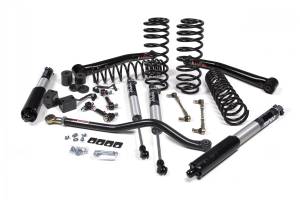 2018-2024 Jeep Wrangler JL 1.5 Inch Suspension Lift Kit 1 Inch Rear Coil Spring w/ J-link arms Fox 2.5 Performance Series Shocks JSPEC