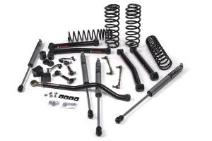 2018-2024 Jeep Wrangler JL J-Konnect 3 Inch Lift Kit 2 Door w/Fox Adventure Series Shocks HD Rate Coils JSPEC