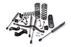 2018-2024 Jeep Wrangler JL J-Kontrol 2.5 Inch Lift Kit 4 Door w/Fox 2.5 Adventure Series Shocks HD Rate Coils JSPEC