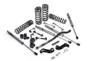 JKS Manufacturing - 2018-2024 Jeep Wrangler JL J-Kontrol 2.5 Inch Lift Kit 4 Door w/Fox 2.5 Adventure Series Shocks HD Rate Coils JSPEC - Image 2