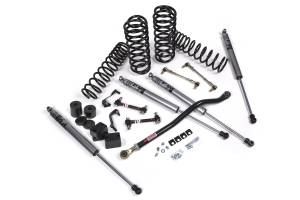 2018-2024 Jeep Wrangler JL J-Venture 3 Inch Lift Kit 2 Door w/Fox Adventure Series Shocks HD Rate Coils JSPEC